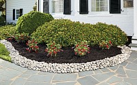 Rock landscaping