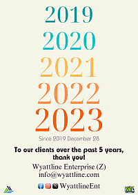 5 years of business